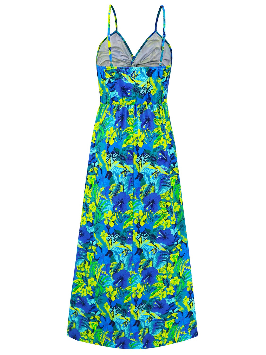 Zephariel Twisted Printed V-Neck Cami Dress