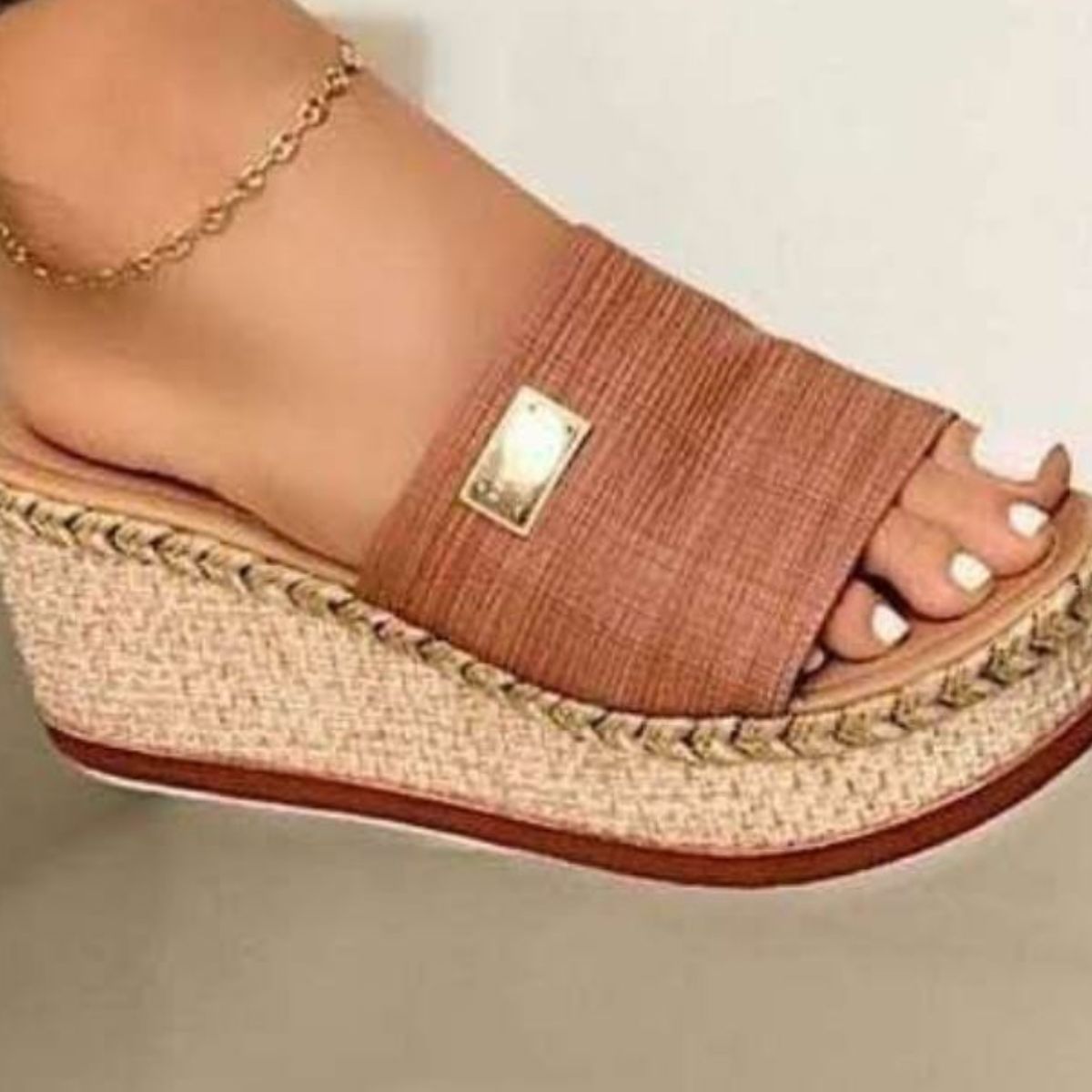 Zephariel PU Leather Open Toe Sandals