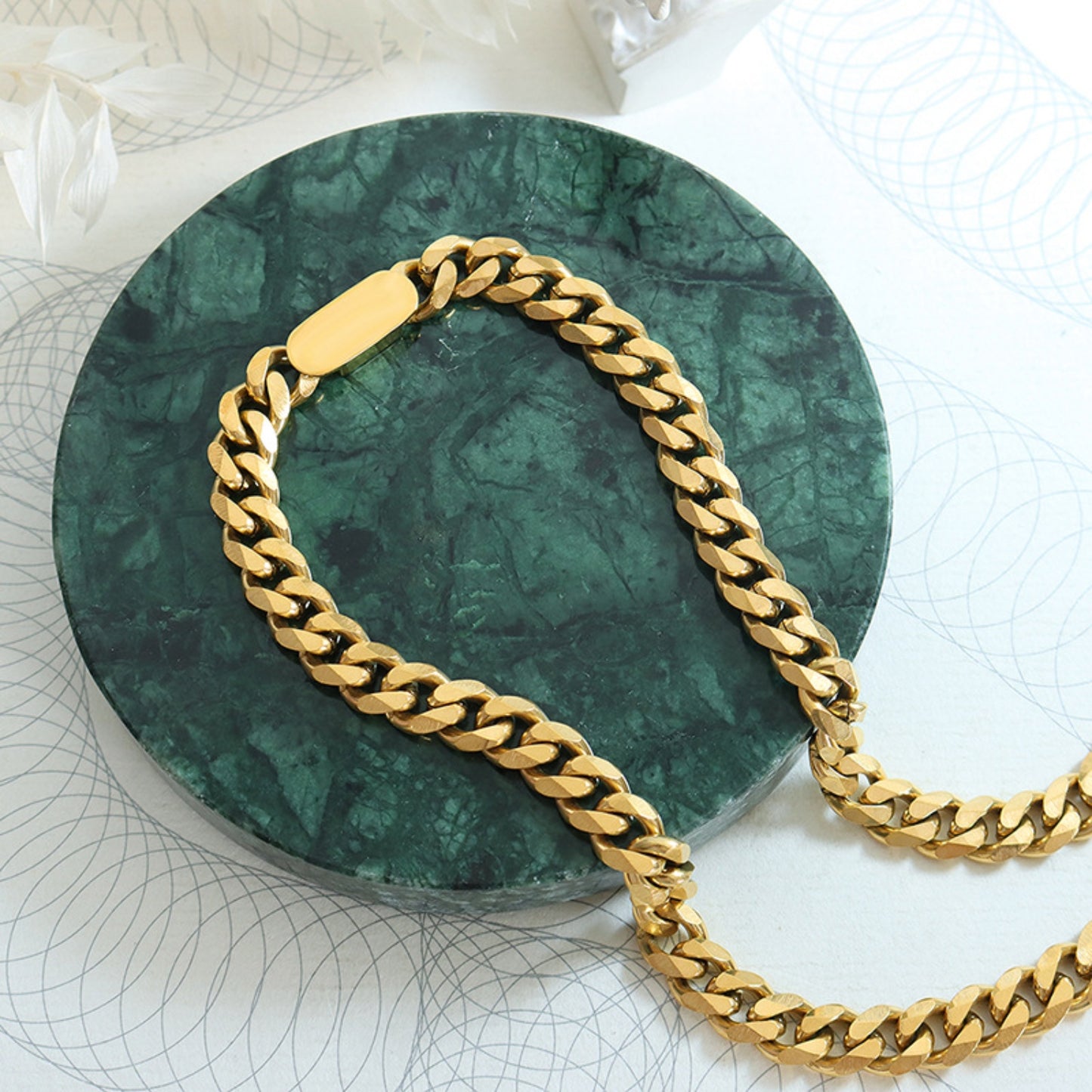 Zephariel 18K Gold-Plated Chain Necklace