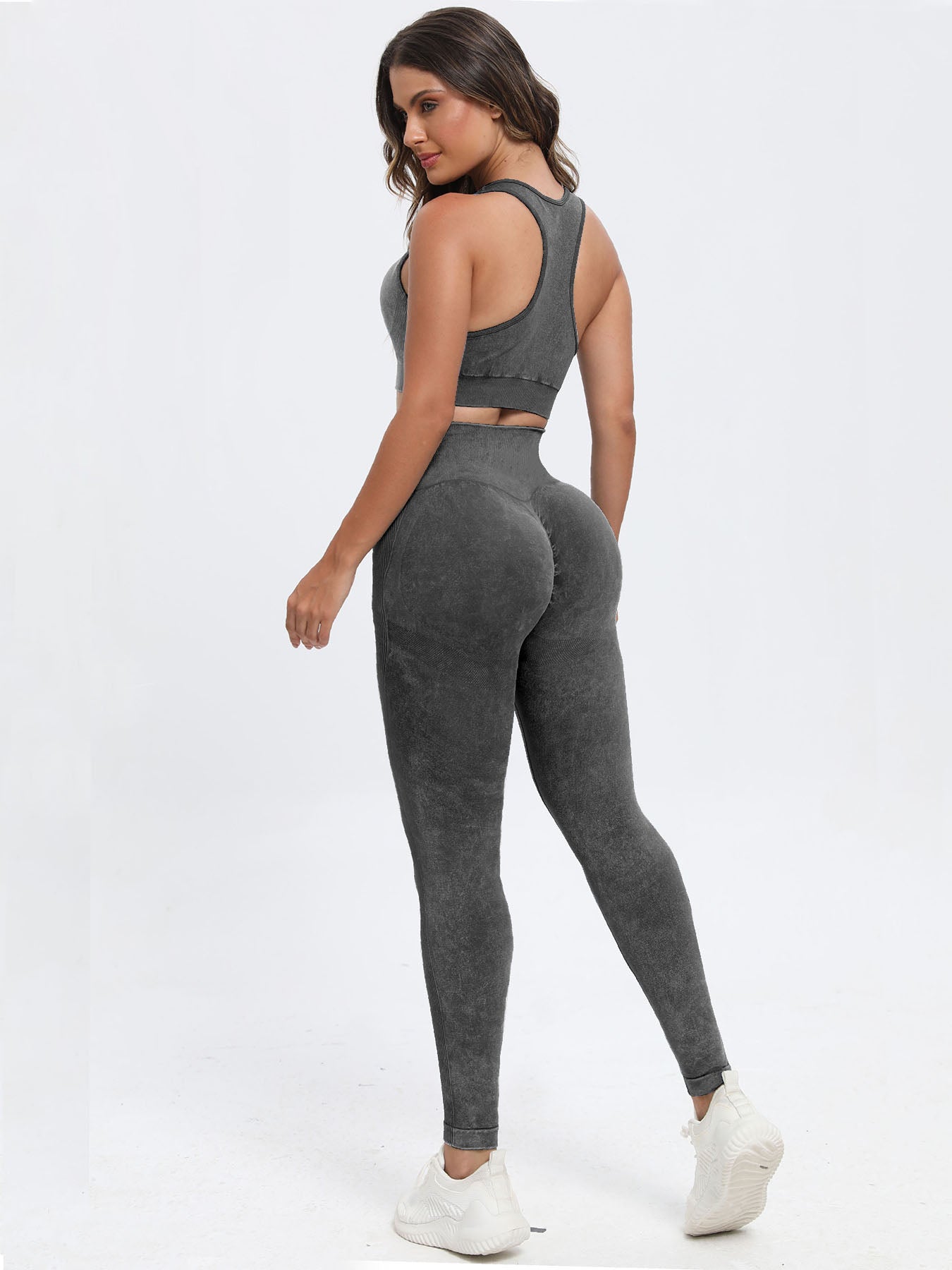 Zephariel Scoop Neck Wide Strap Top and Pants Active Set