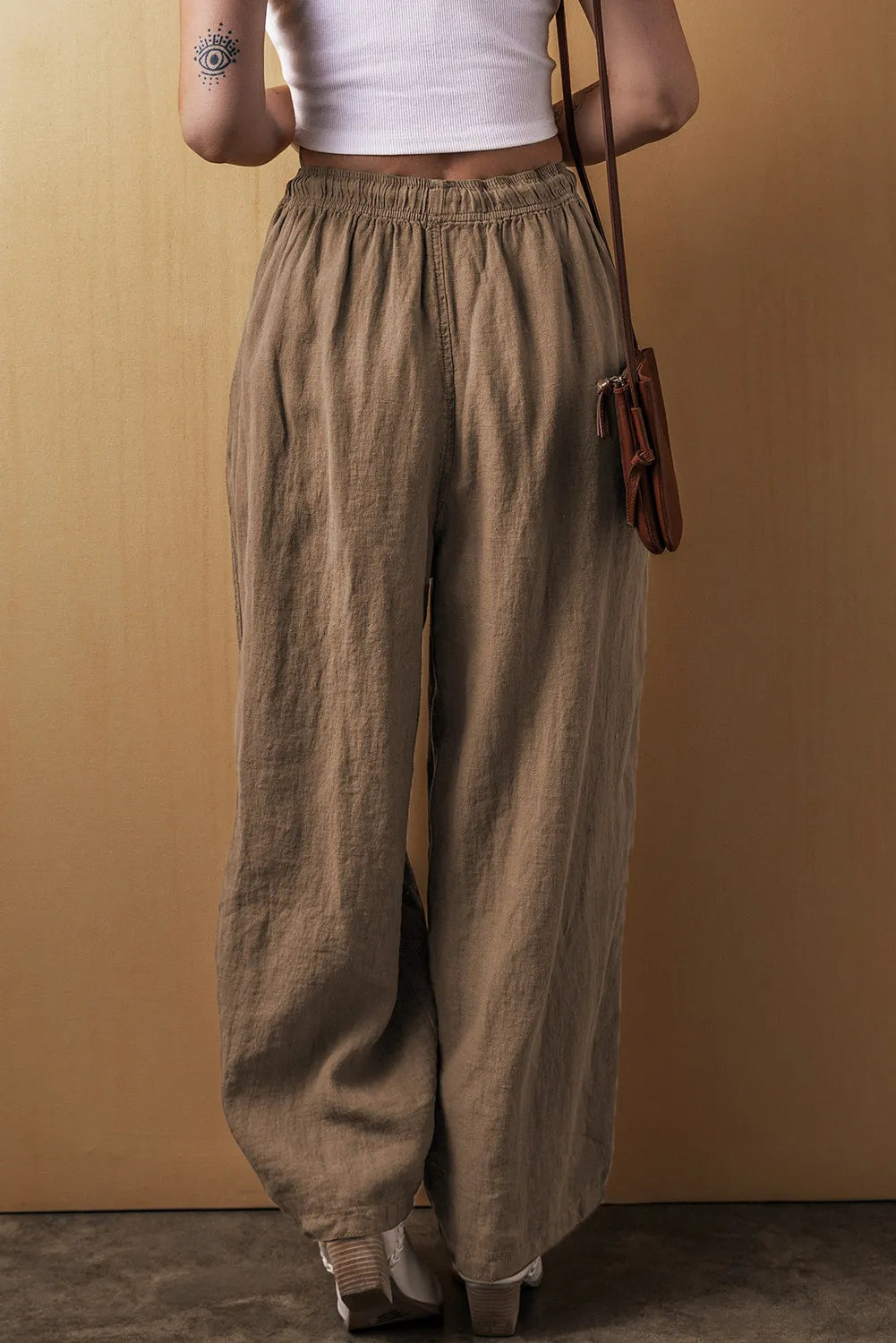 Zephariel Drawstring Wide Leg Pants