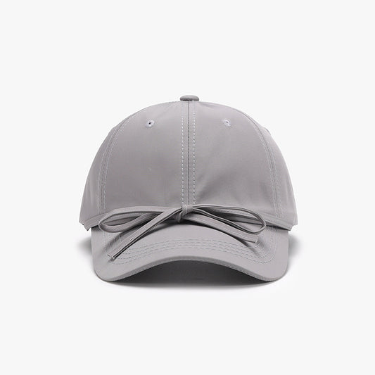 Zephariel Tied Bow Cotton Baseball Cap