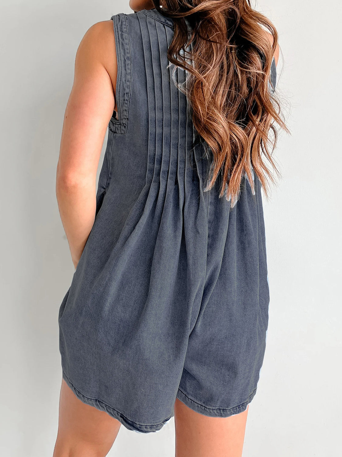 Zephariel Tied Romper with Pockets